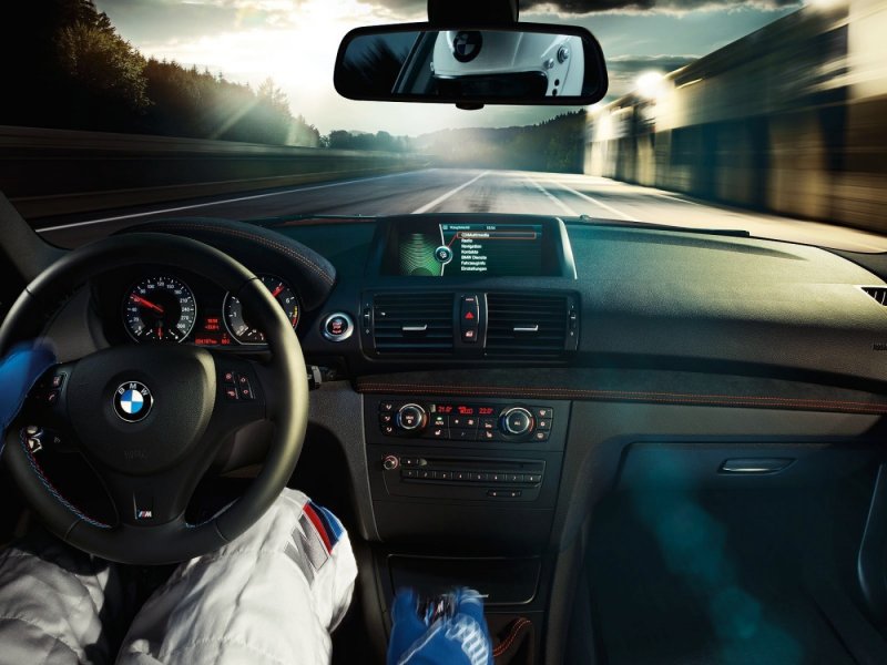 За рулем BMW m3