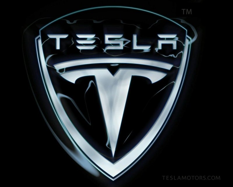 Эмблема автомобиля Tesla