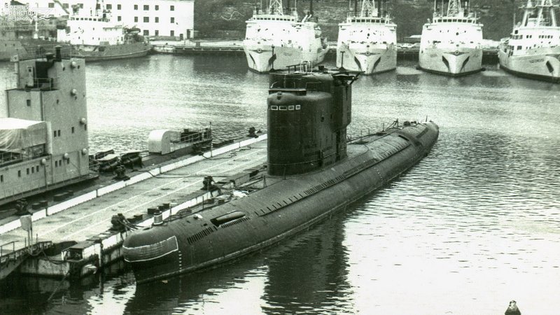 Подводная лодка проект 629 БС 107
