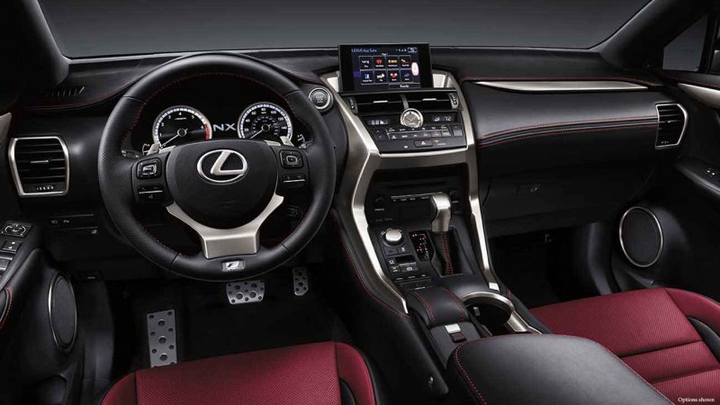 Lexus NX 300h салон