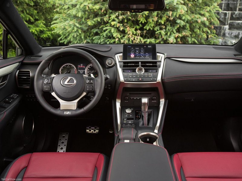 Lexus NX 300 белый салон