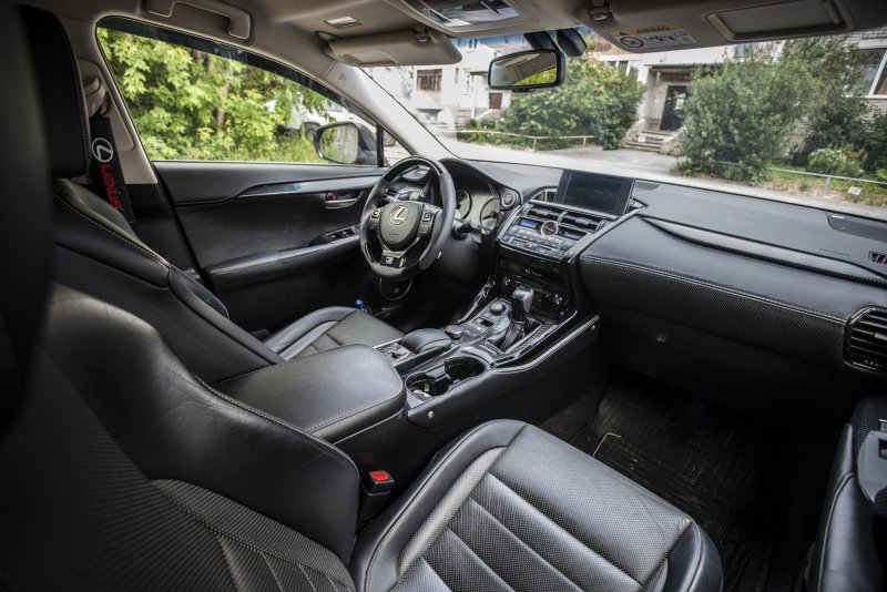 Lexus NX 200t панель