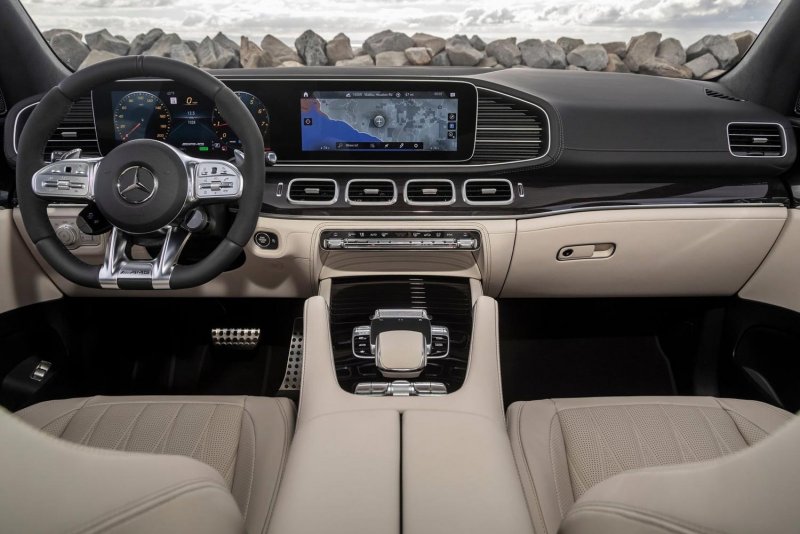 Mercedes Benz GLE 2021 салон