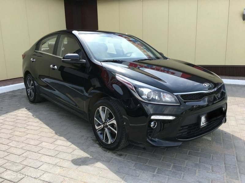 Kia Rio 2011 черная