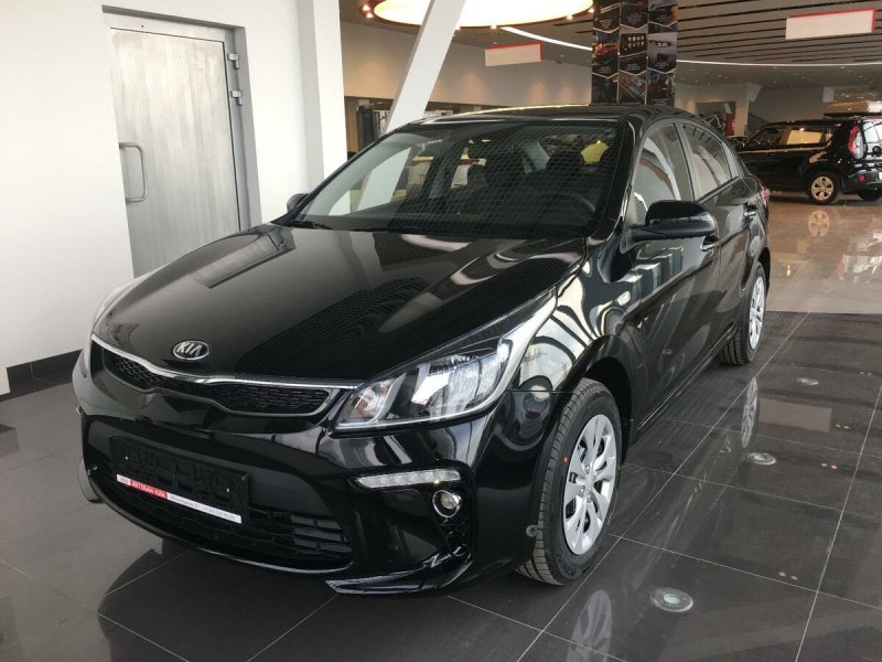 Kia Rio 4 черный