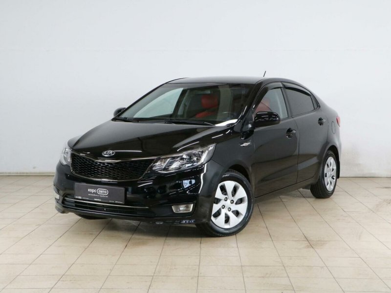 Kia Rio 2019 черная