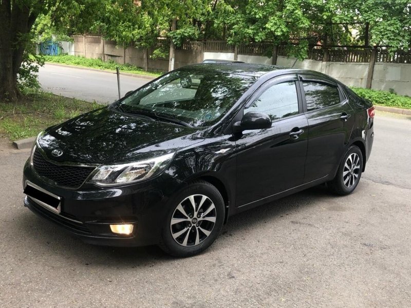 Kia Rio Black 2013