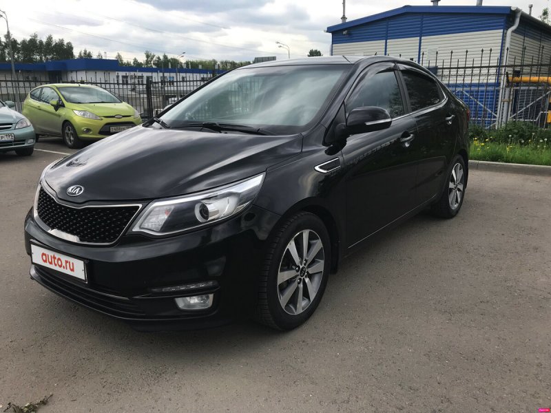 Kia Rio 2021 черная