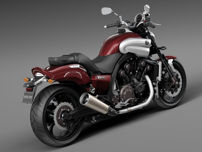 Yamaha Vmax 1200 3d model