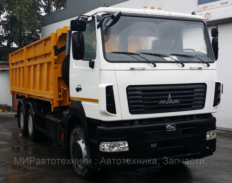 МАЗ самосвал 6501в9 салон