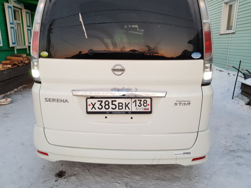Nissan Serena 2005 салон