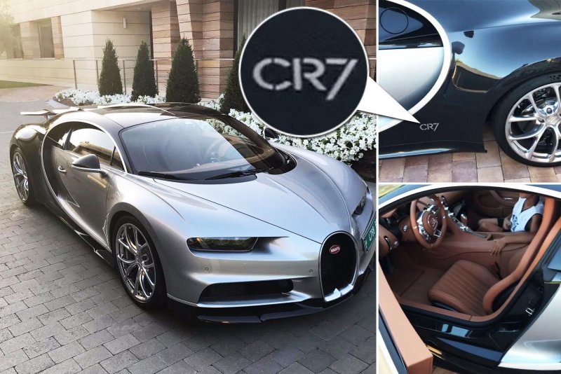Bugatti Кристиано Роналдо