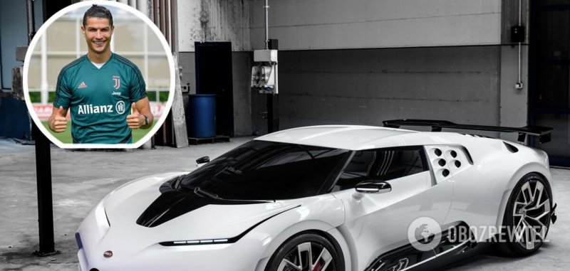 Bugatti Veyron Роналду