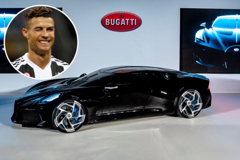Bugatti Chiron Криштиану Роналду