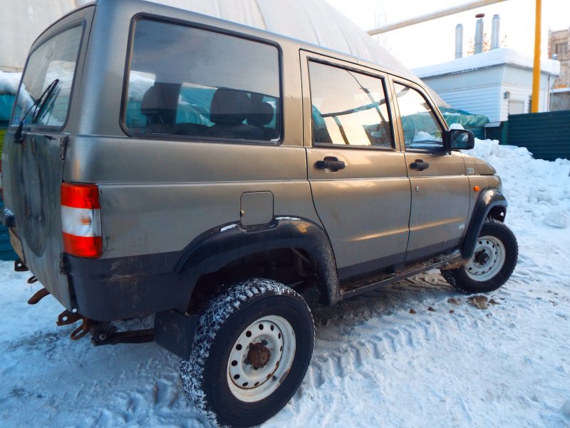 УАЗ 3162 защита арок