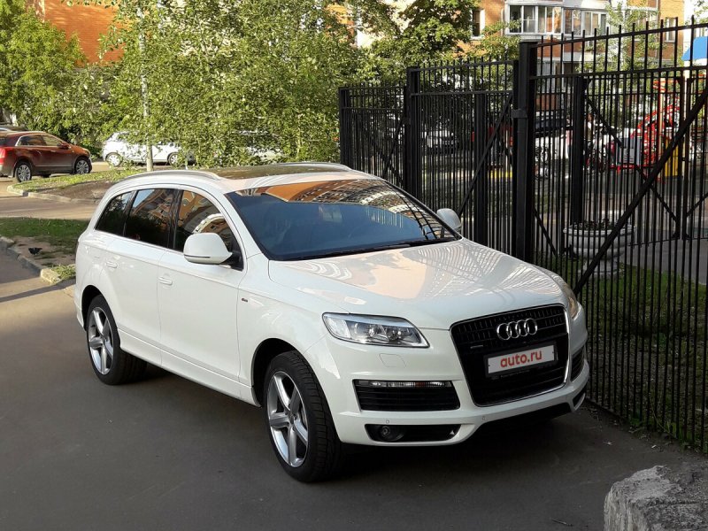 Ауди джип q7 белый