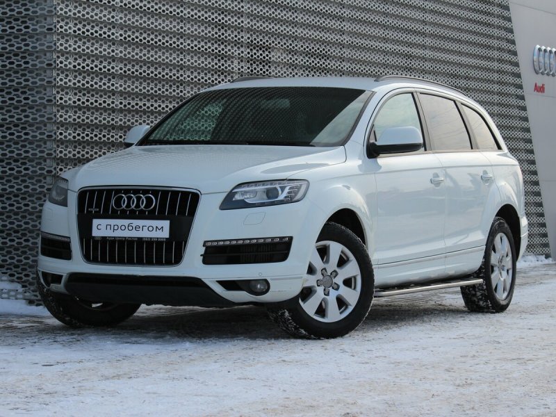 Audi q7 2013 белая