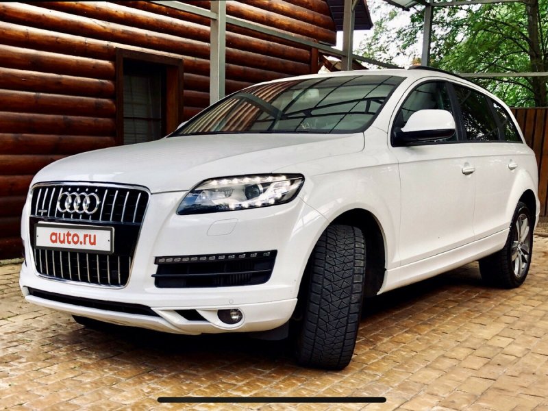 Audi q7 2013 белая