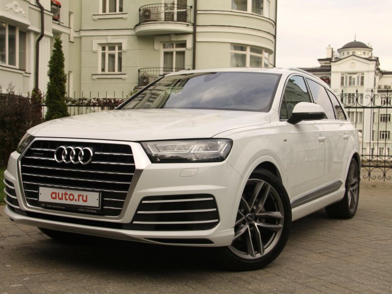Audi q7 2017 белая