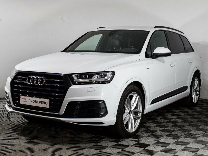 Audi q7 2017 белая