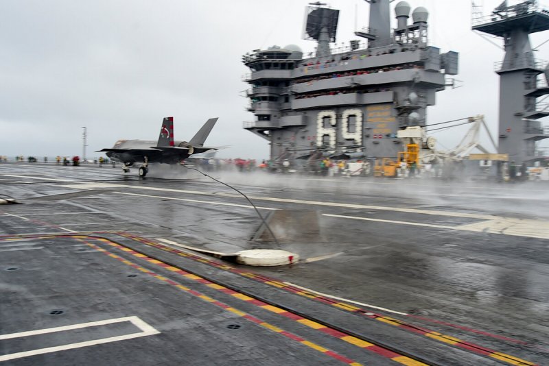 F-35c Carrier landing
