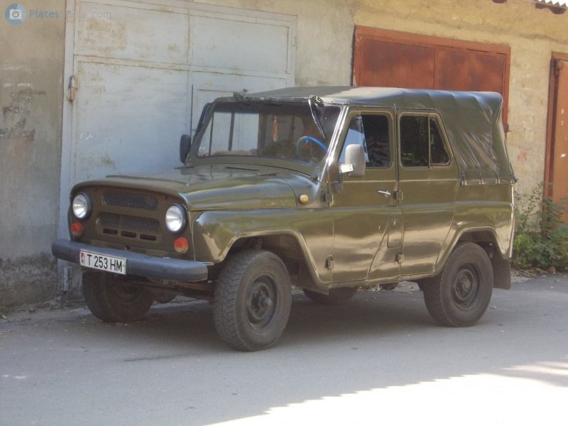 Бульдозера из УАЗ 469