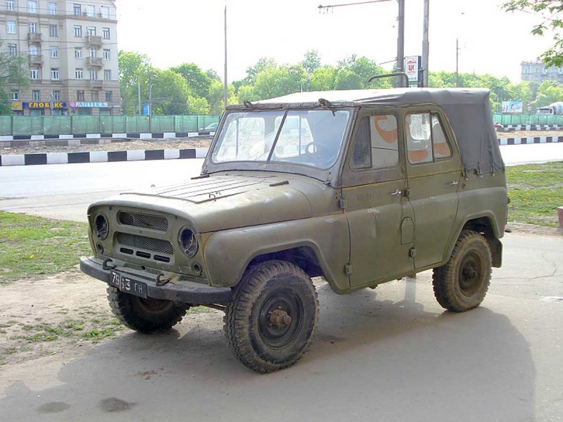 УАЗ 469 Старая модель