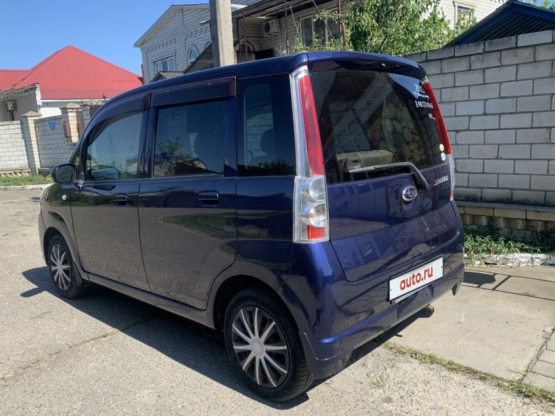 Subaru Stella вид сзади
