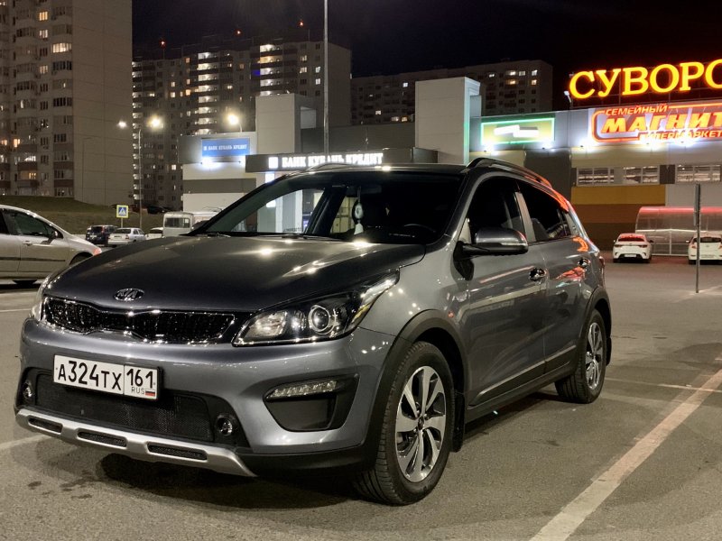 Kia Rio x-line 2021 Style черная