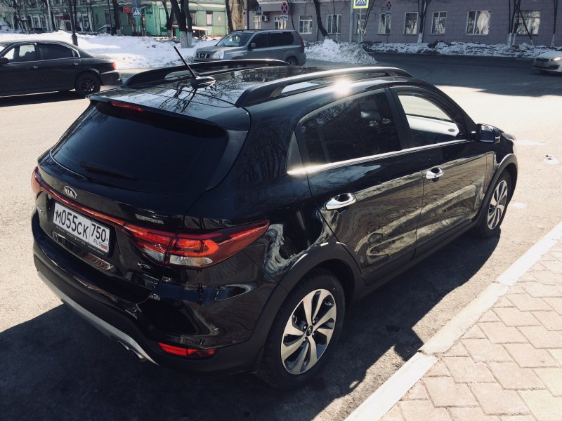 Kia Rio x-line 2021 черный