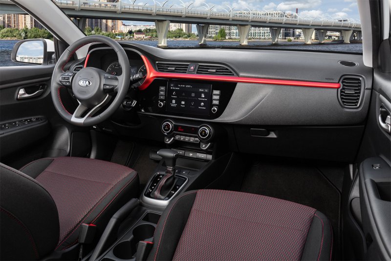 Kia Rio 2021 салон