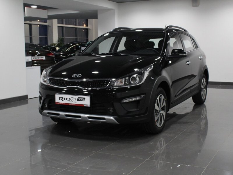 Kia Rio x-line 2020 черный
