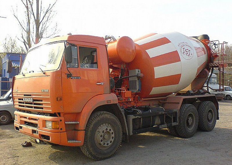 КАМАЗ 65115 бочка