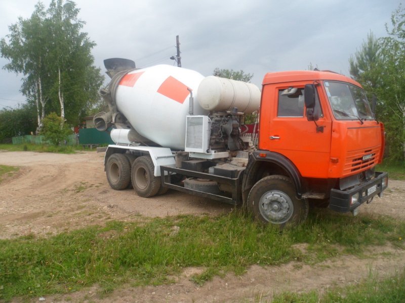 КАМАЗ 53229 миксер