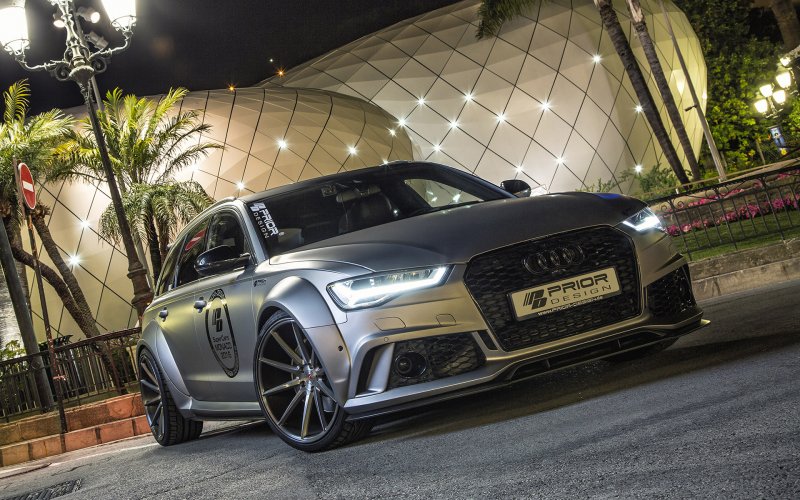Audi rs6 back