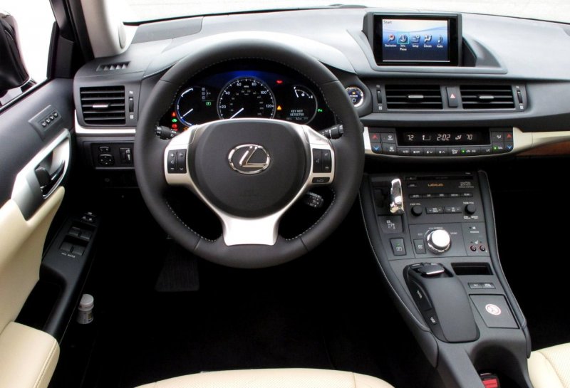 Lexus ct200 салон
