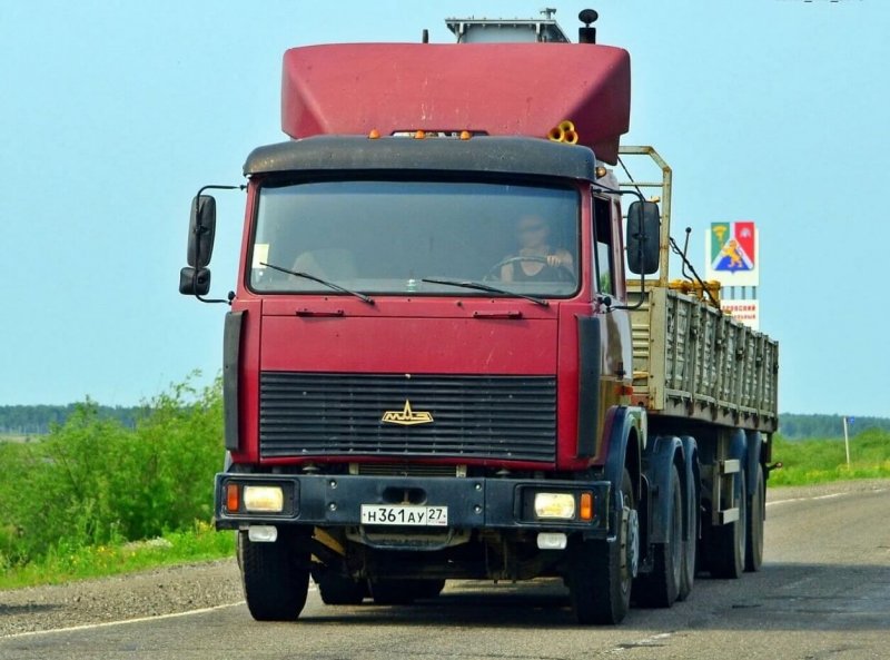МАЗ 6422 фура