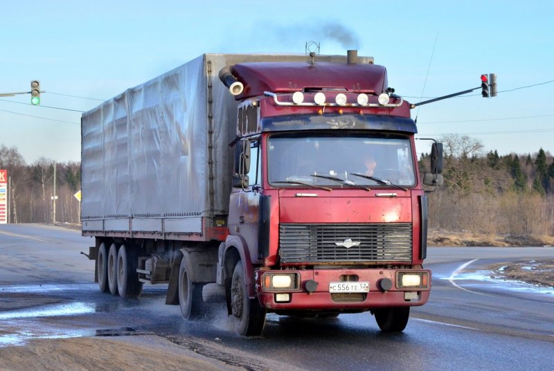 МАЗ 5432 С полуприцепом 9758