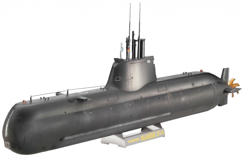 Сборная модель Revell Submarine class 214 (05153) 1:144