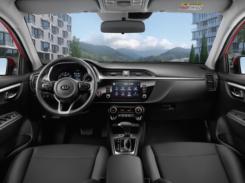 Kia Rio 2021 салон
