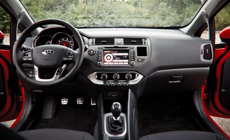 Kia Rio хэтчбек 2015 салон