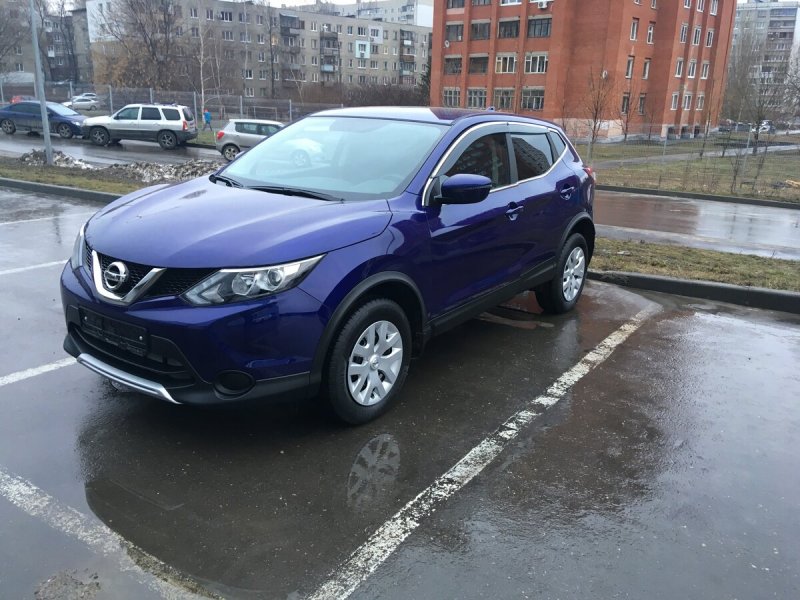 Nissan Qashqai, 2018 темно синий