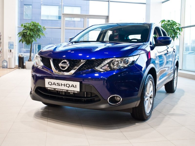 Nissan Qashqai 2018 синий