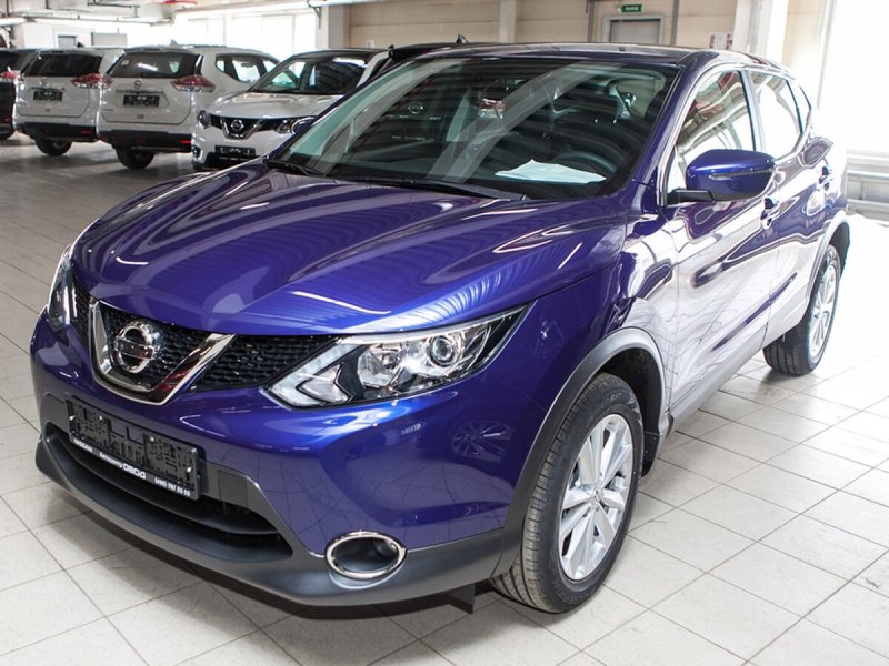 Nissan Qashqai 2018 синий