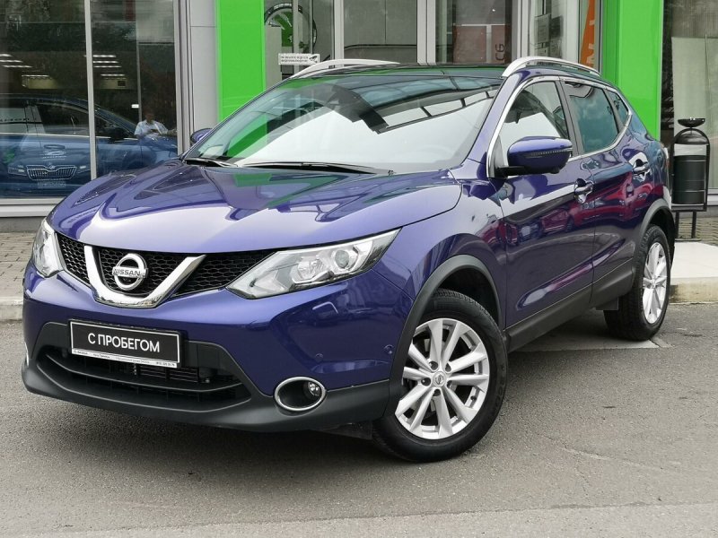 Nissan Qashqai 2018 синий