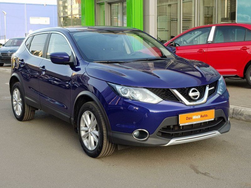 Nissan Qashqai темно синий