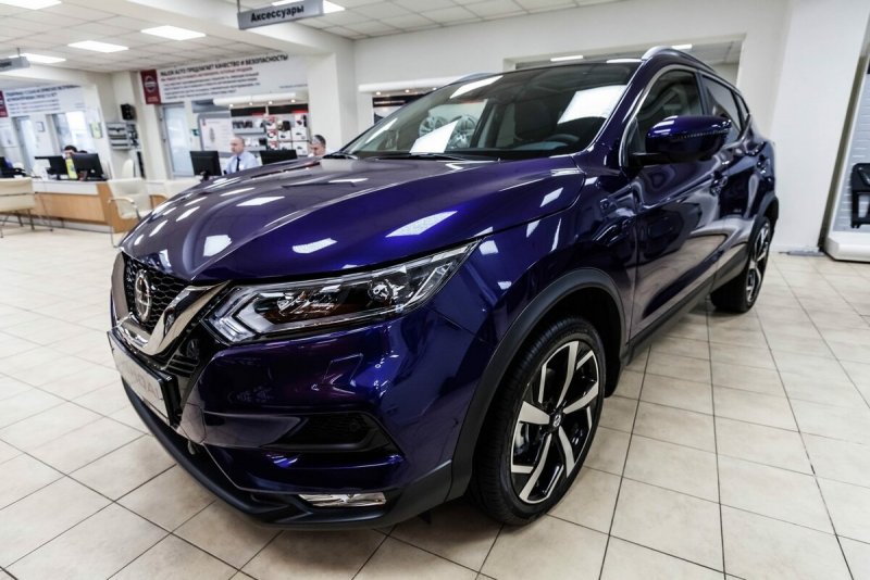 Qashqai 2020 синий