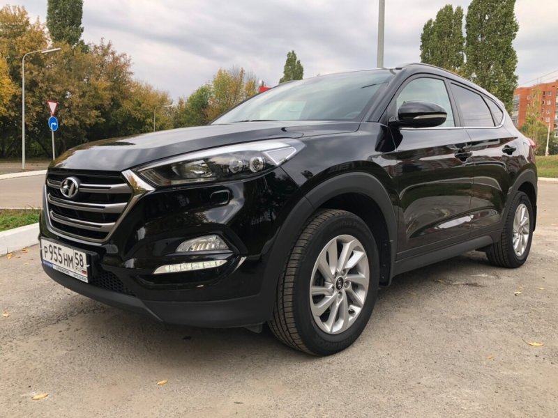 Hyundai Tucson 2017 черный