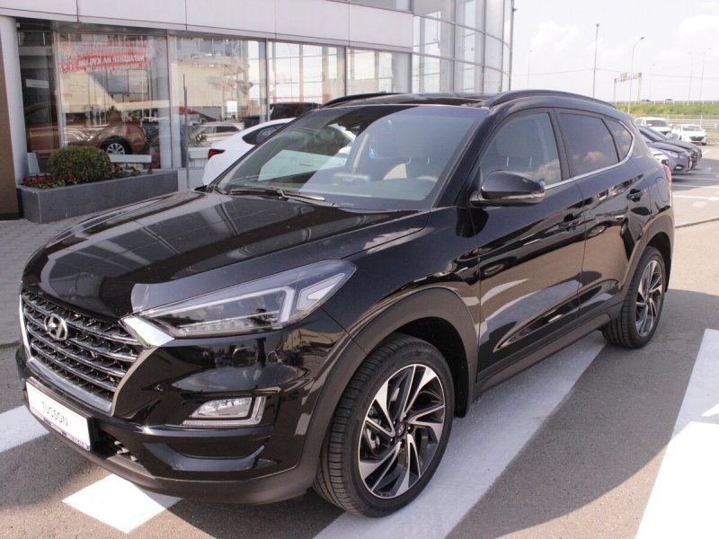 Hyundai Tucson 2019 черный