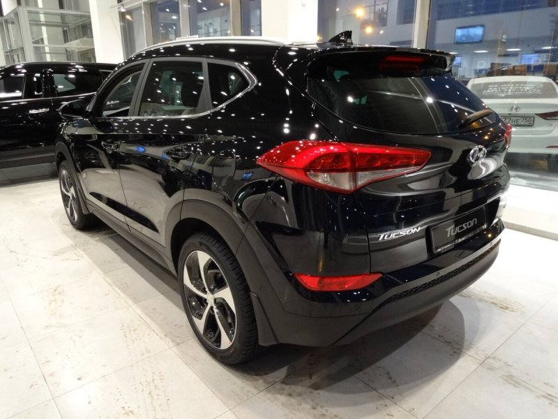 Hyundai Tucson 2018 черный